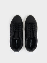 LOUIS LEATHER SNEAKER - BLACK