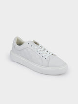 LOUIS LEATHER SNEAKER - WHITE