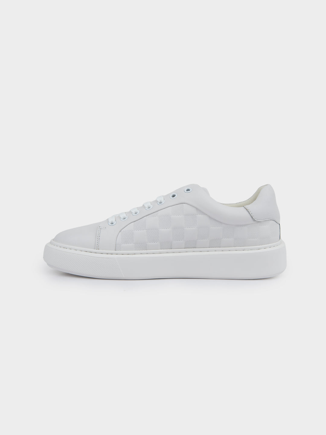 Louis Leather Sneaker - White - view 3