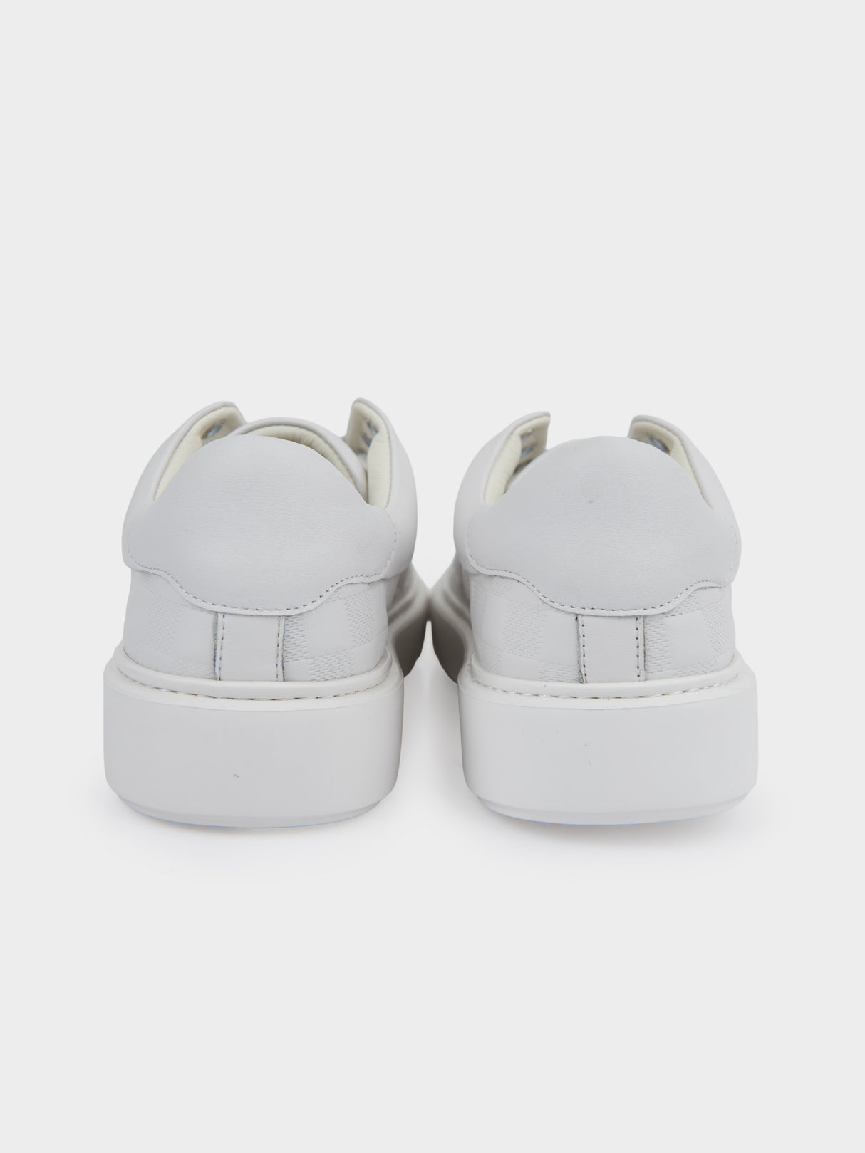 LOUIS LEATHER SNEAKER - WHITE