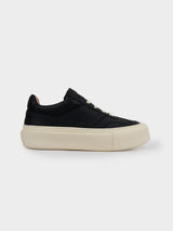 Partisan Dino Leather Sneakers - Black