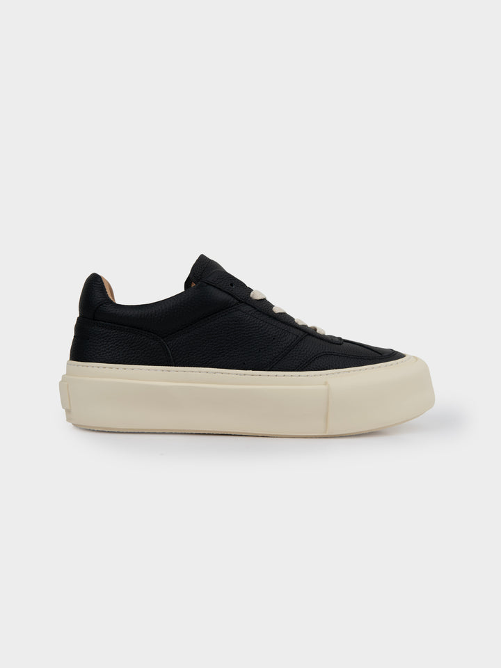 Partisan Dino Leather Sneakers - Black