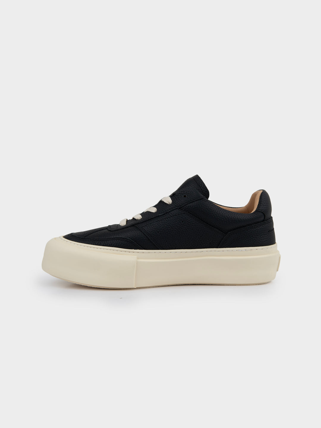 Partisan Dino Leather Sneakers - Black - view 3