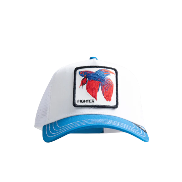 Fighter - White / Blue