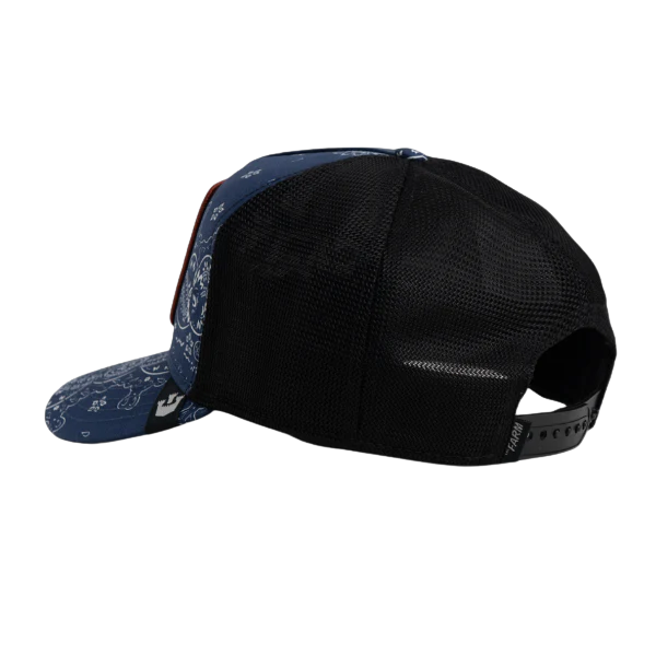 Freedom Paisley Trucker - Navy