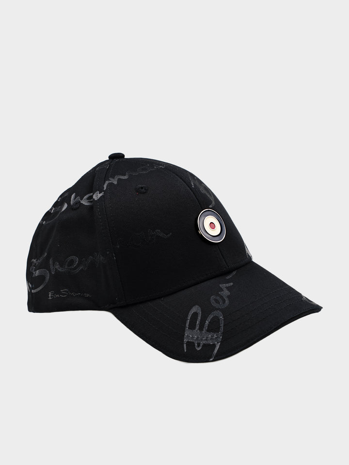 GEORGE PLASTISOL CAP - BLACK