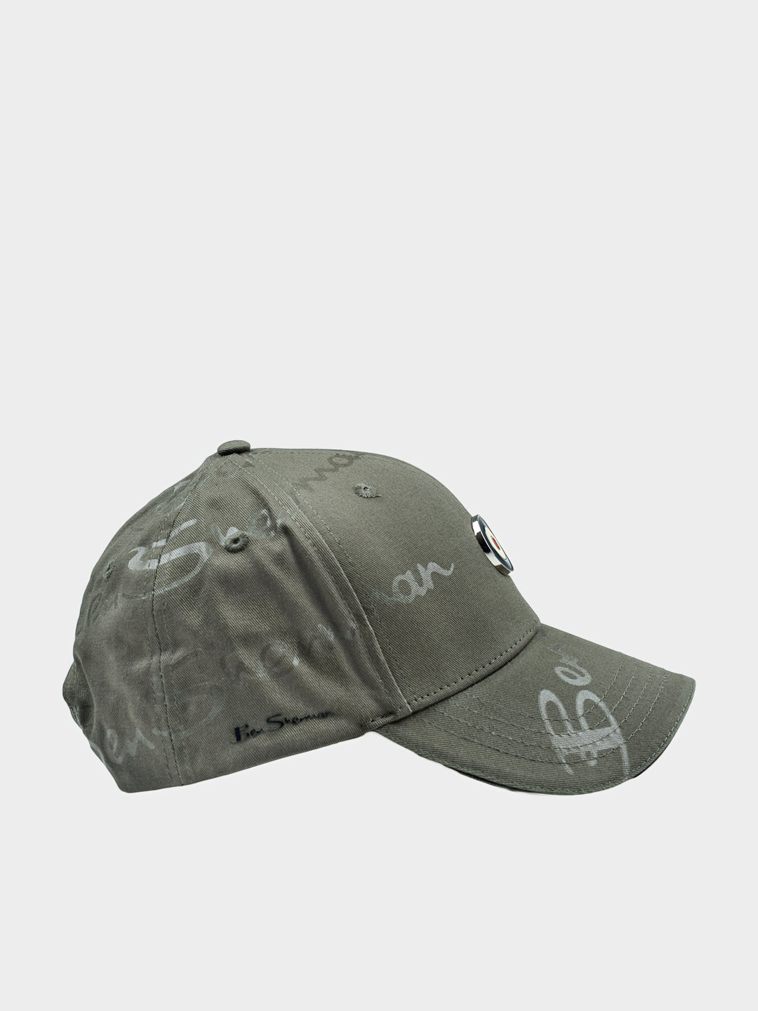 Ben Sherman George Plastisol Cap - Olive