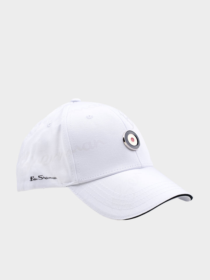 GEORGE PLASTISOL CAP - WHITE