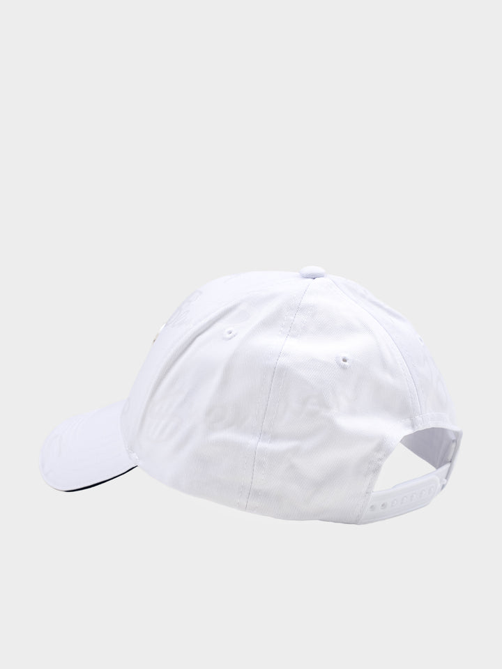 GEORGE PLASTISOL CAP - WHITE