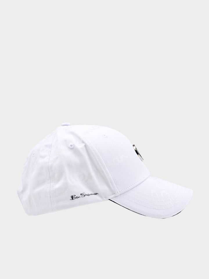 GEORGE PLASTISOL CAP - WHITE