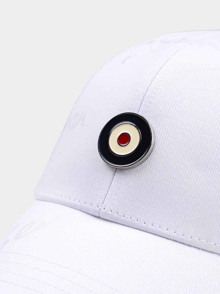 GEORGE PLASTISOL CAP - WHITE