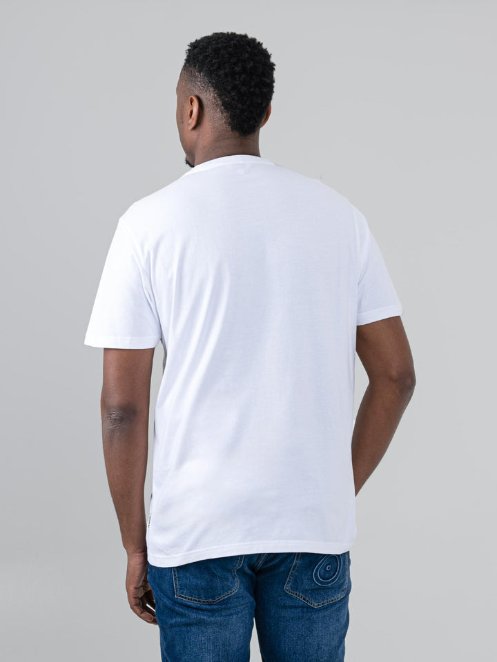 Ben Sherman Hidden Ace T-Shirt in White – men&
