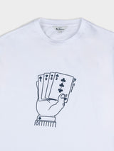 Hidden Ace Tee - White
