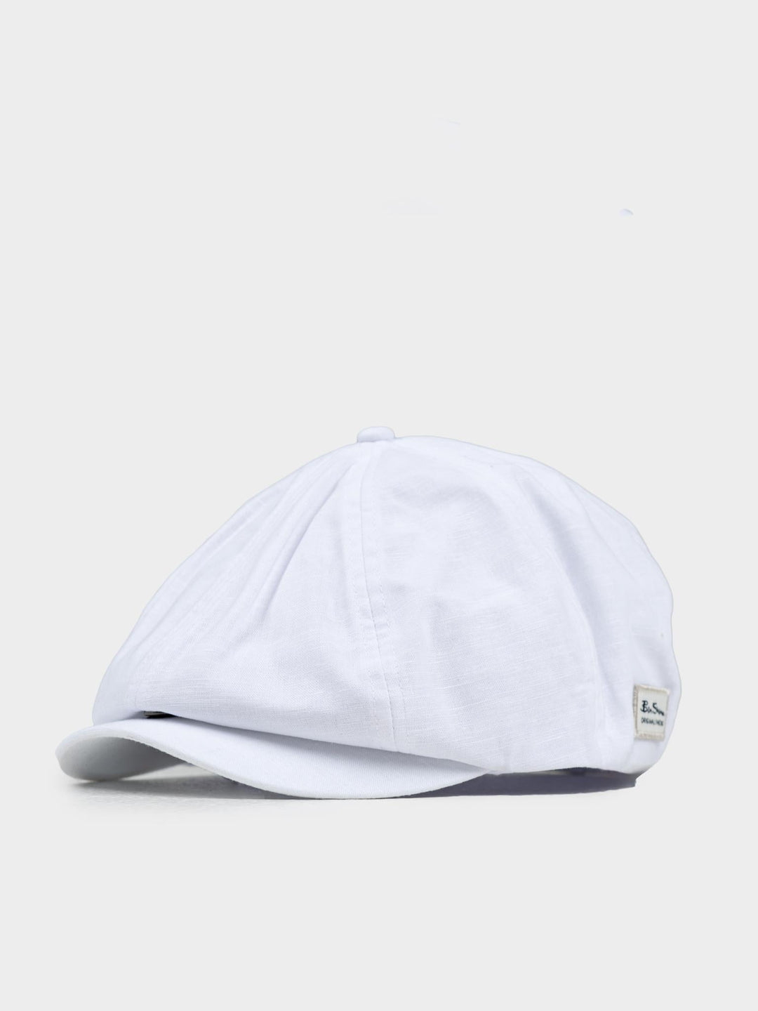 Linen Ivy hat - White