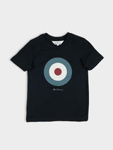 KIDS TARGET TEE SHIRT BLACK