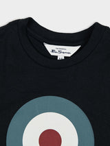 KIDS TARGET TEE SHIRT BLACK
