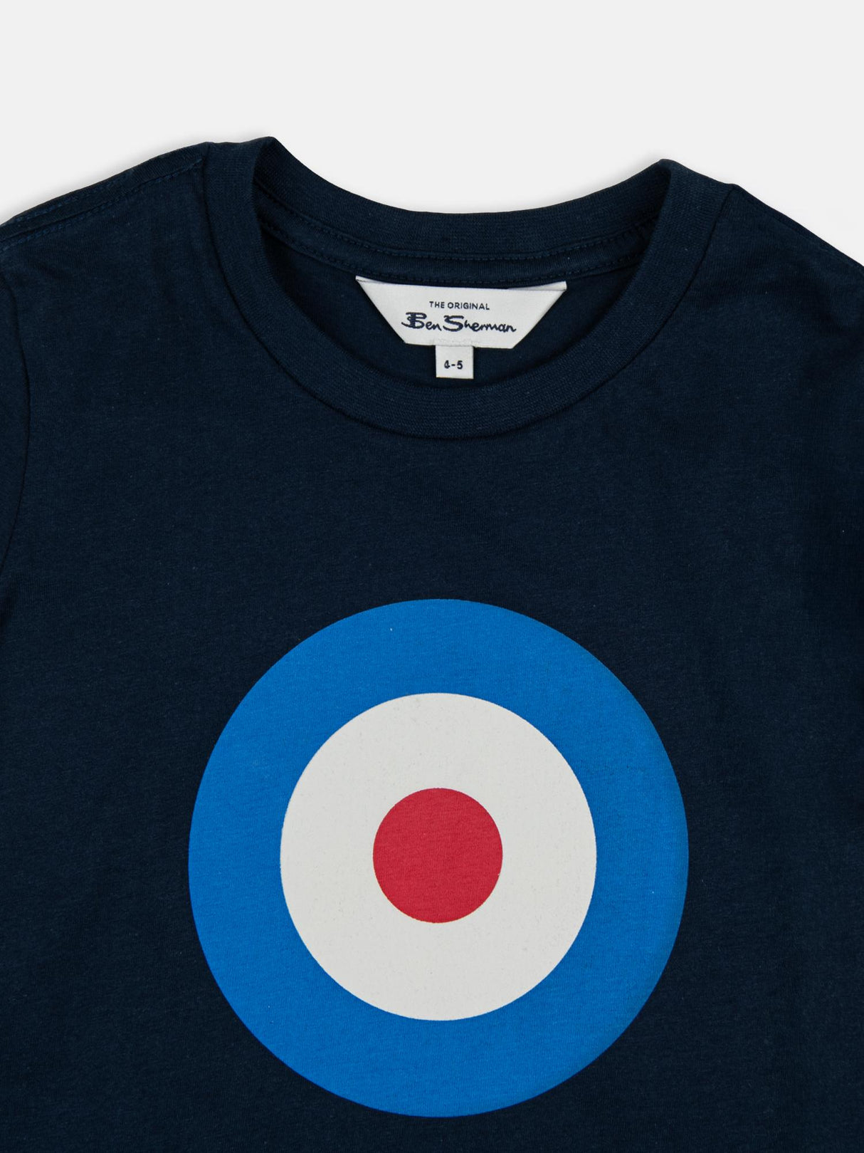 KIDS TARGET TEE SHIRT NAVY