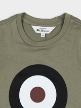 KIDS TARGET TEE SHIRT OLIVE
