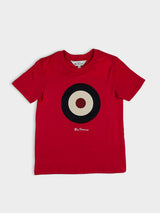 KIDS TARGET TEE SHIRT RED