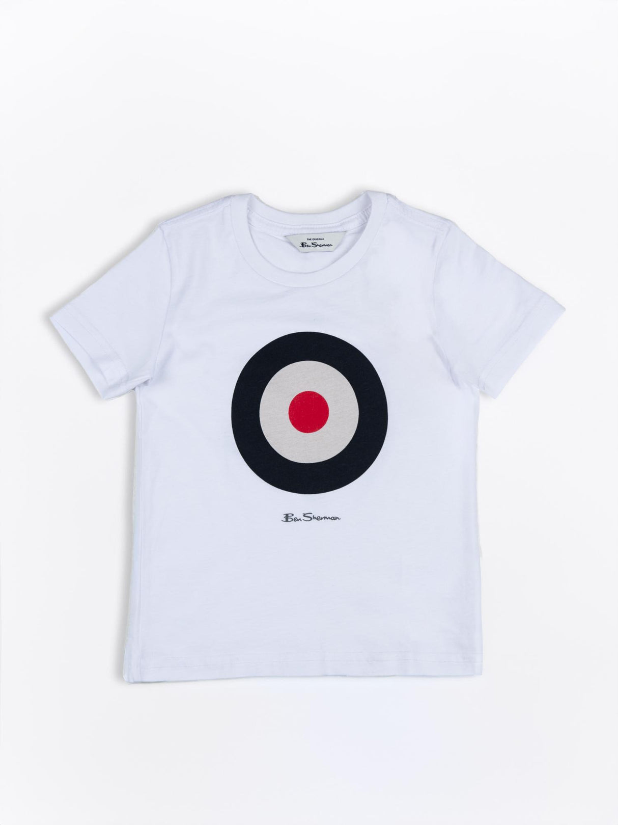 KIDS TARGET TEE SHIRT WHITE
