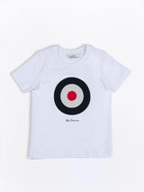 KIDS TARGET TEE SHIRT WHITE