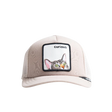 Front view of Kids Goorin Bros What’s That Mesh Cap Trucker Khaki
