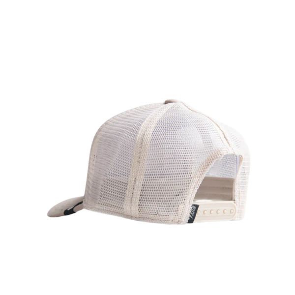Back view of Kids Goorin Bros What’s That Mesh Cap Trucker Khaki
