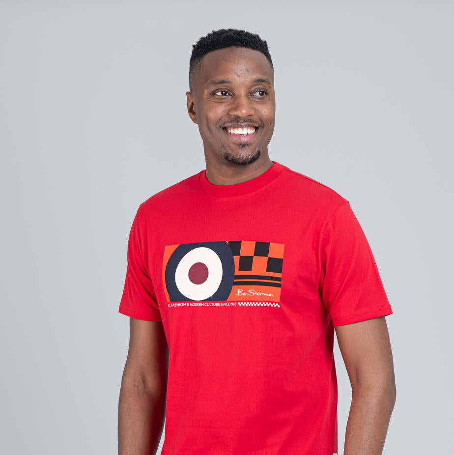 Knock Out Tee - Red