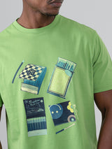 Match Box Tee - Piquant Green