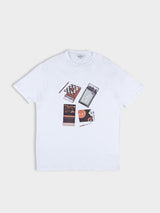 Match Box Tee - White