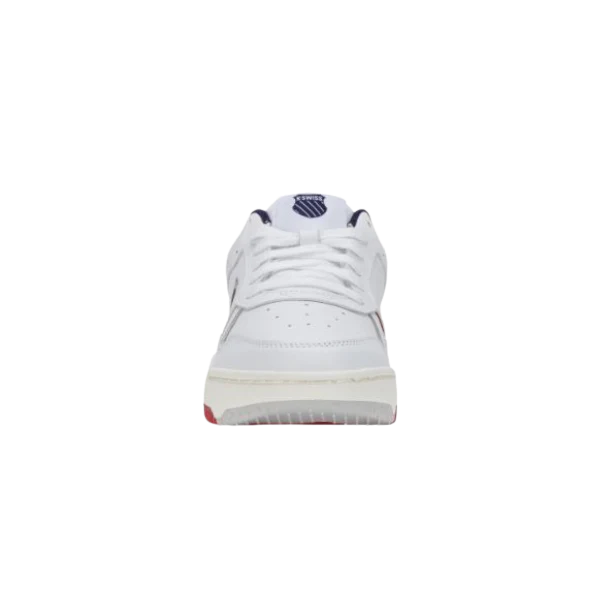 K-Swiss Match Pro Leather sneaker in White, Peacoat and Samba – top-down view