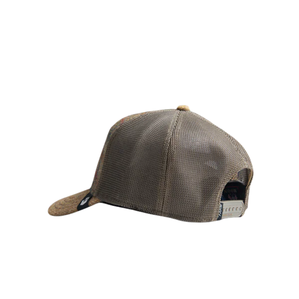 Moon Lion Plaid Trucker - Khaki