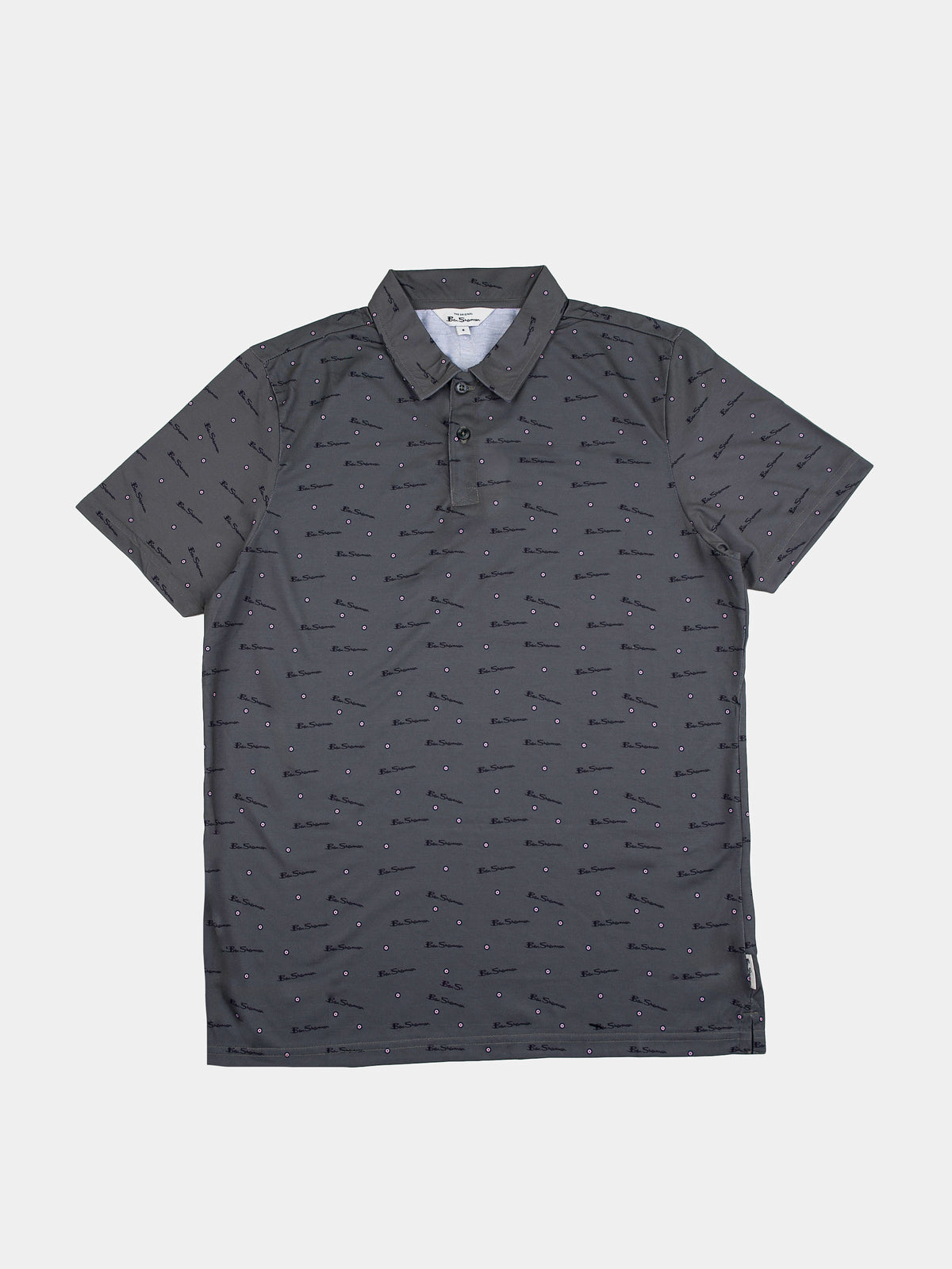 BEN TAR ALL OVER PRINT POLO - OLIVE