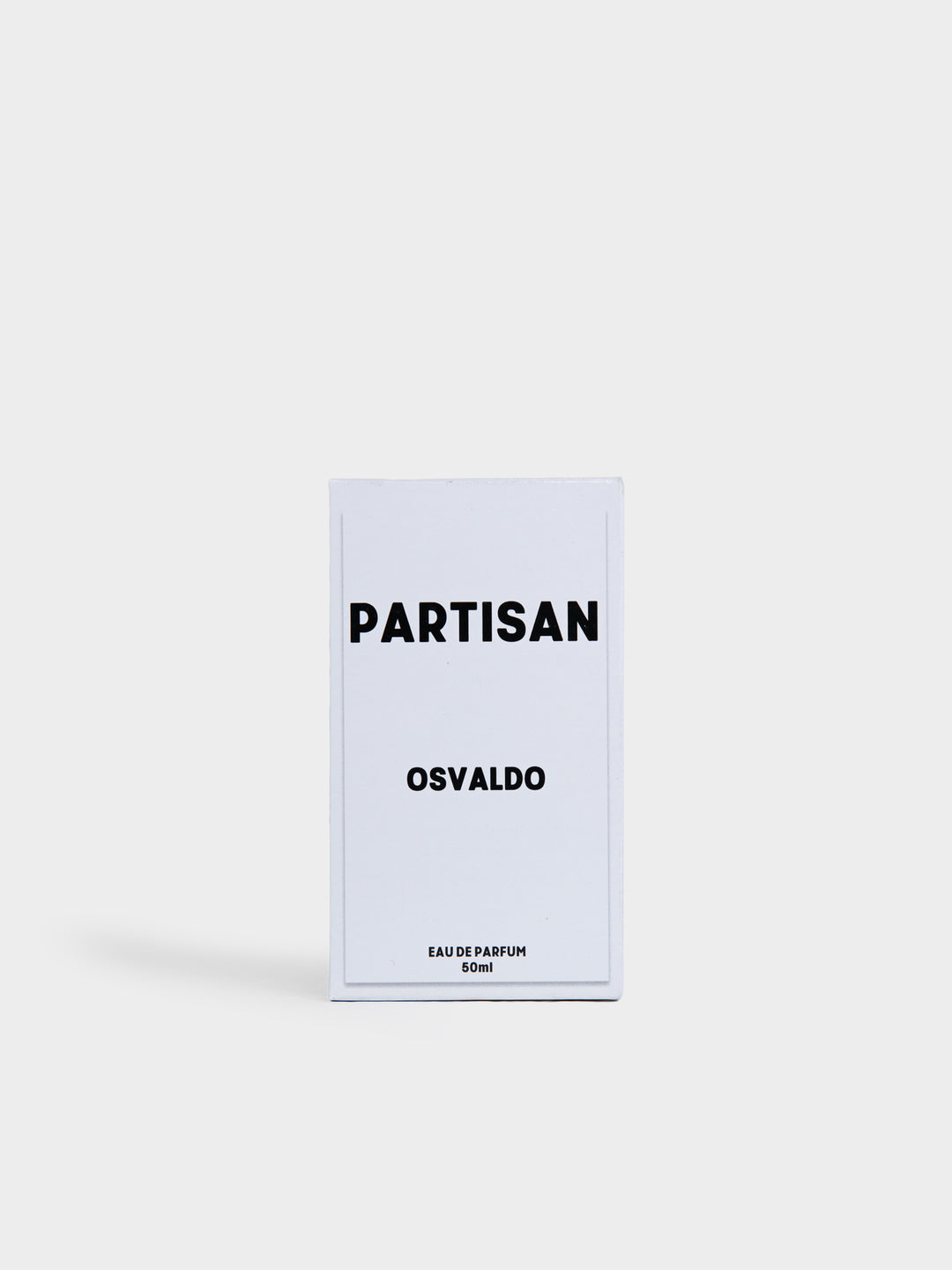 Partisan Fragrance Osvaldo Black Sky Eau de Parfum 50ml box – front view