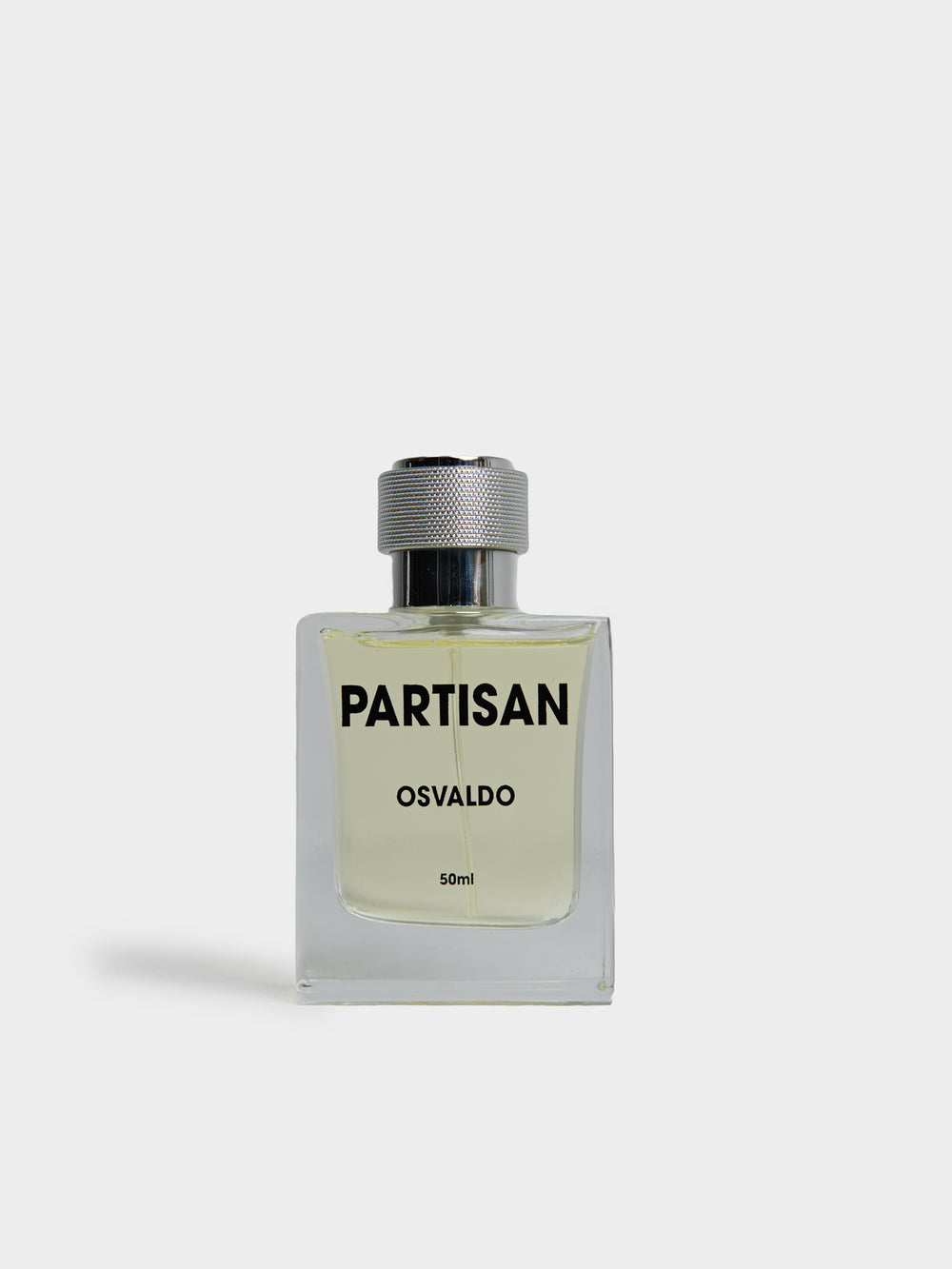 Partisan Fragrance Osvaldo Black Sky Eau de Parfum 50ml glass bottle – full view