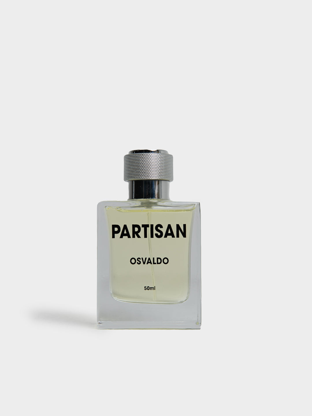 Partisan Fragrance Osvaldo Black Sky Eau de Parfum 50ml glass bottle – full view