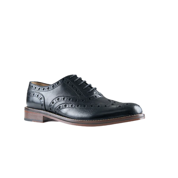Oxford Brogue - Black - view 2