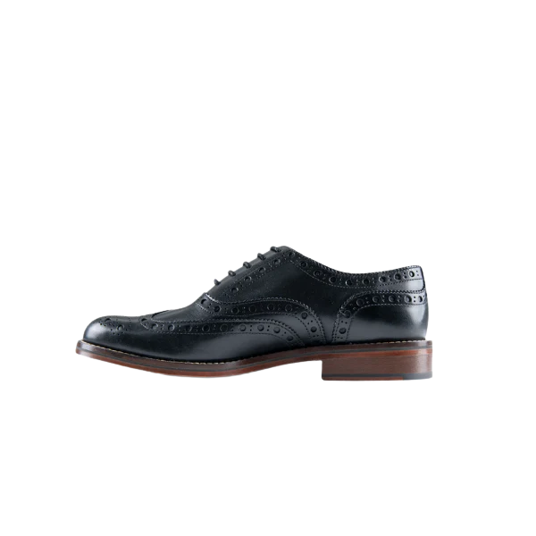 Oxford Brogue - Black - view 4