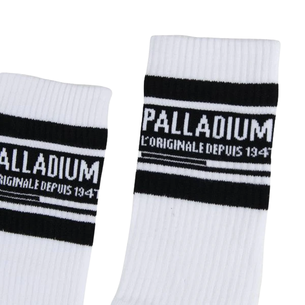 Palladium Stripe Socks - White