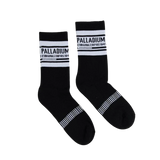 PALLADIUM STRIPE SOCKS - BLACK