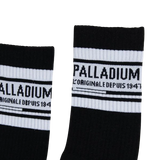 PALLADIUM STRIPE SOCKS - BLACK