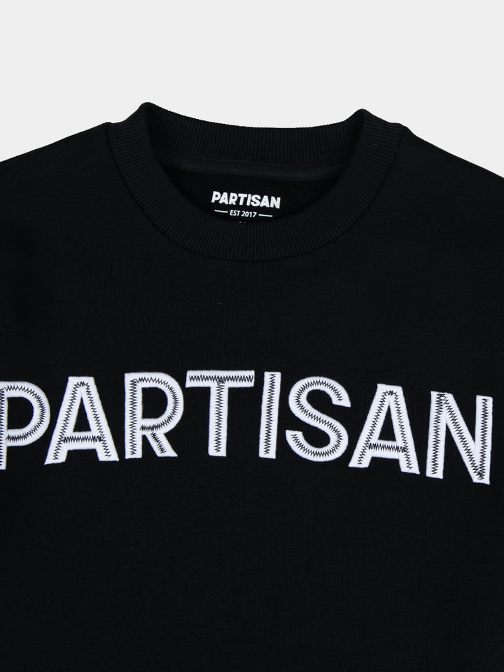 Emboss EMB Crew Sweat - Black - view 2