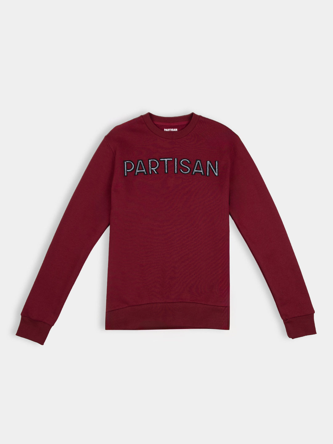 Emboss EMB Crew Sweat - Burgundy