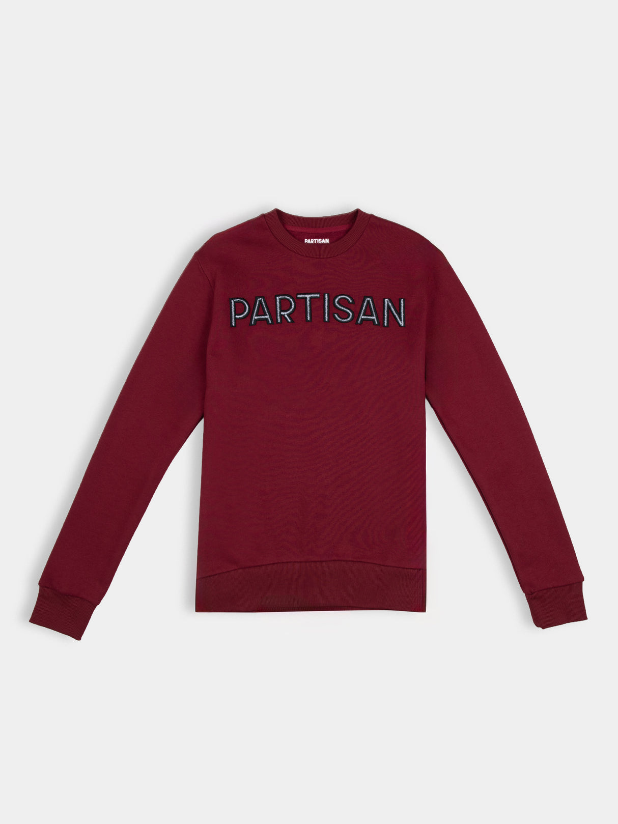 Emboss EMB Crew Sweat - Burgundy