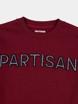 Emboss EMB Crew Sweat - Burgundy