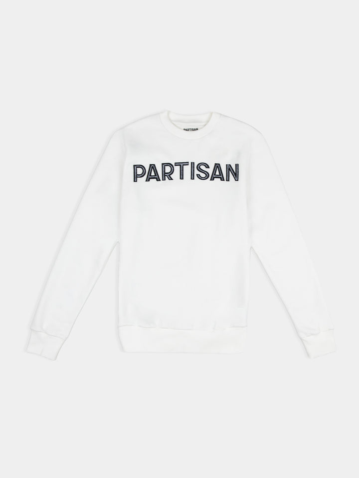 Emboss EMB Crew Sweat - White