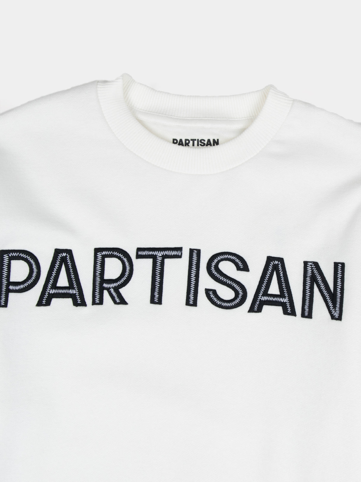 Emboss EMB Crew Sweat - White
