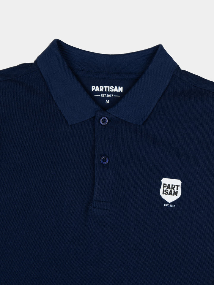 Partisan Badge Polo PQ - Sprink Navy - view 2