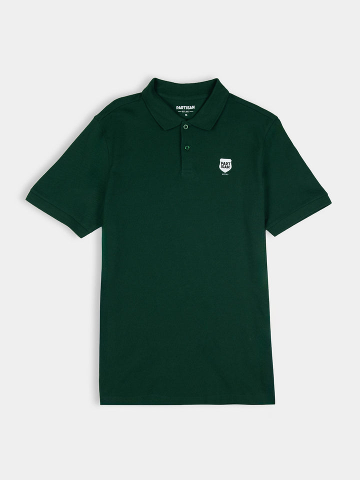 Partisan Badge Polo PQ - Vintage Pine
