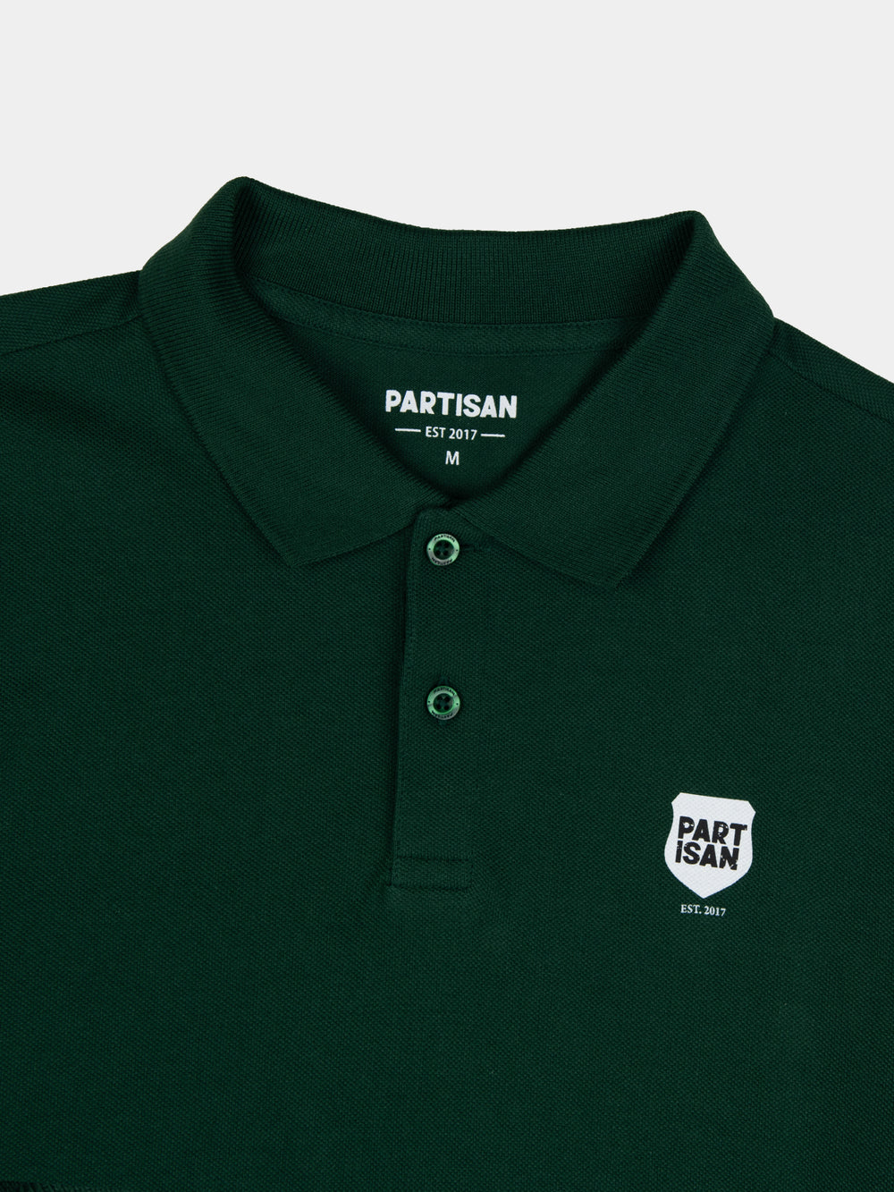 Partisan Badge Polo PQ - Vintage Pine - view 2